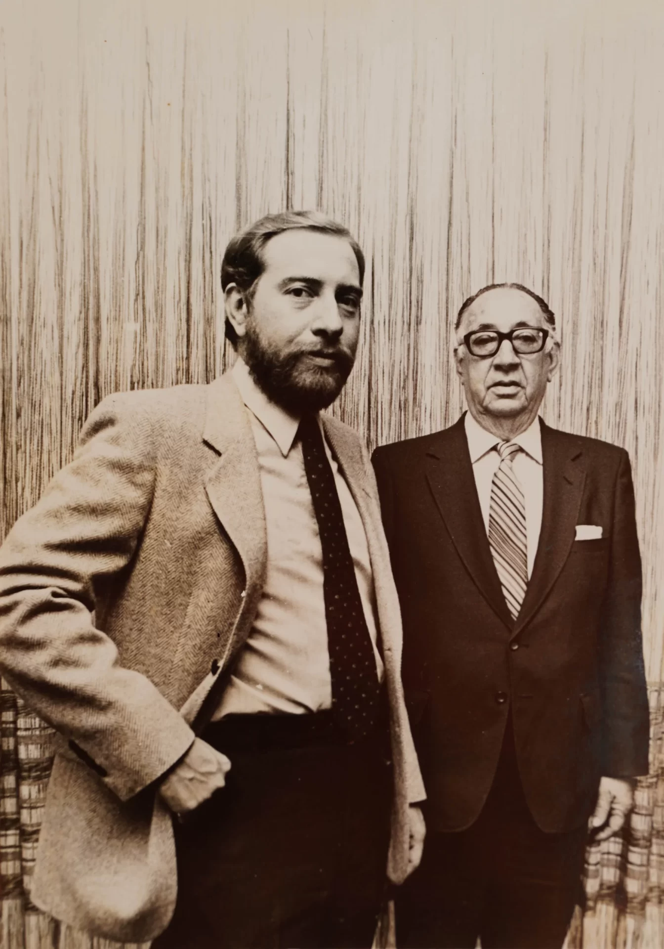Don Adolfo y Gustavo Marriott